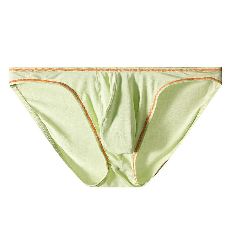 Men's modal ice silk underwear with butt-lift design in five colour options