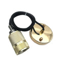 DIY retro ceiling light chandelier assembly kit components in chrome, gold, rose gold, and shiny black finishes