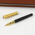 Metal baozhu ballpoint pen for students shown in seven colour options