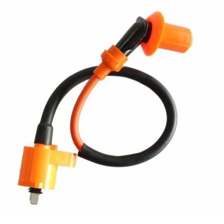 Orange multi-angle ignition spark plug for GY6 125CC 150CC single-cylinder scooter ATV 12V