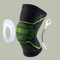 Knee patella protector brace with silicone spring cushion for basketball sports