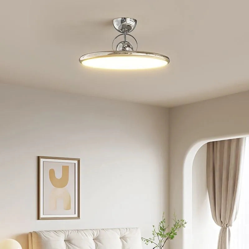 Modern Nordic style full spectrum LED ceiling light panel with smart dimming control