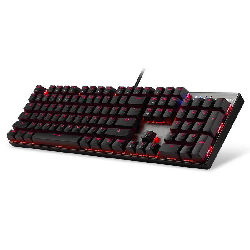 CK61 RGB compact 61-key mechanical keyboard with black body and transparent ABS keycaps