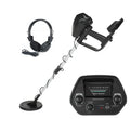 Underground metal detector for beginners with audible alarm 1 metre range detects 1 yuan coin 545x220x110mm