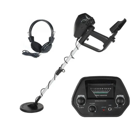 Underground metal detector for beginners with audible alarm 1 metre range detects 1 yuan coin 545x220x110mm