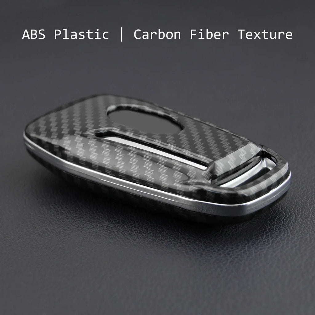Plastic protective shell for a car key remote, shown in single shell and buckle style options.