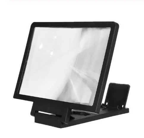 Mobile phone stand with magnification lens on 295x170mm platform