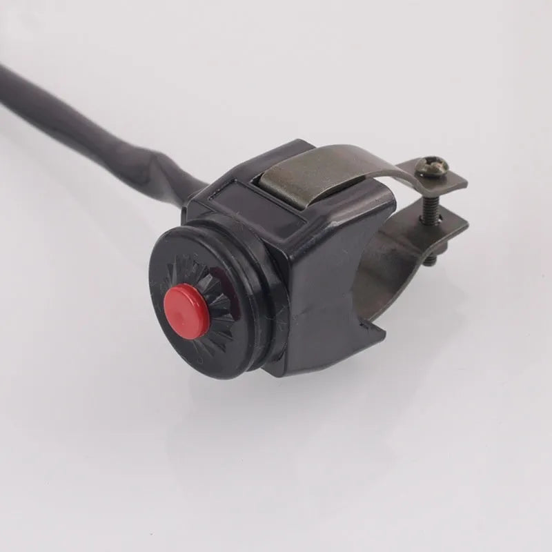 Red and yellow motorcycle ATV ignition point button start switch 60mm length