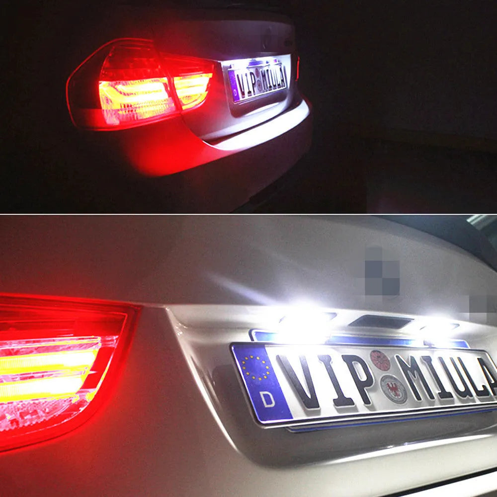 Volkswagen LED license plate light bulb with SMD LEDs for Golf Polo Phaeton.