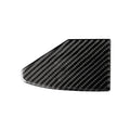 Carbon fibre USB charging port panel sticker with protective surface finish