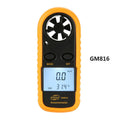 Biaozhi GM816 orange digital portable wind speed measuring instrument anemometer