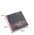 Colourful trumpet scratch art set showing 100 sheets in gift box packaging