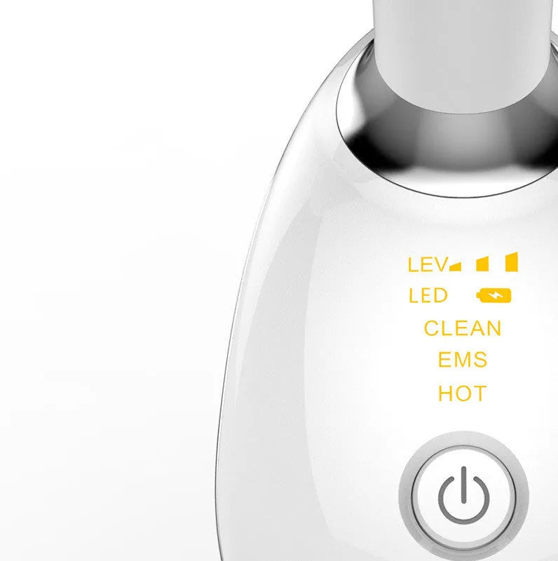 White or Black neck line care massage beauty instrument, USB rechargeable, 89x47x120mm, model ES-1081