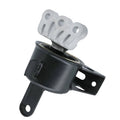 Black metal engine bracket 96686002 for Chevrolet Spark