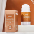 Moisturiser solid stick balm for hands and feet shown with eight scent options