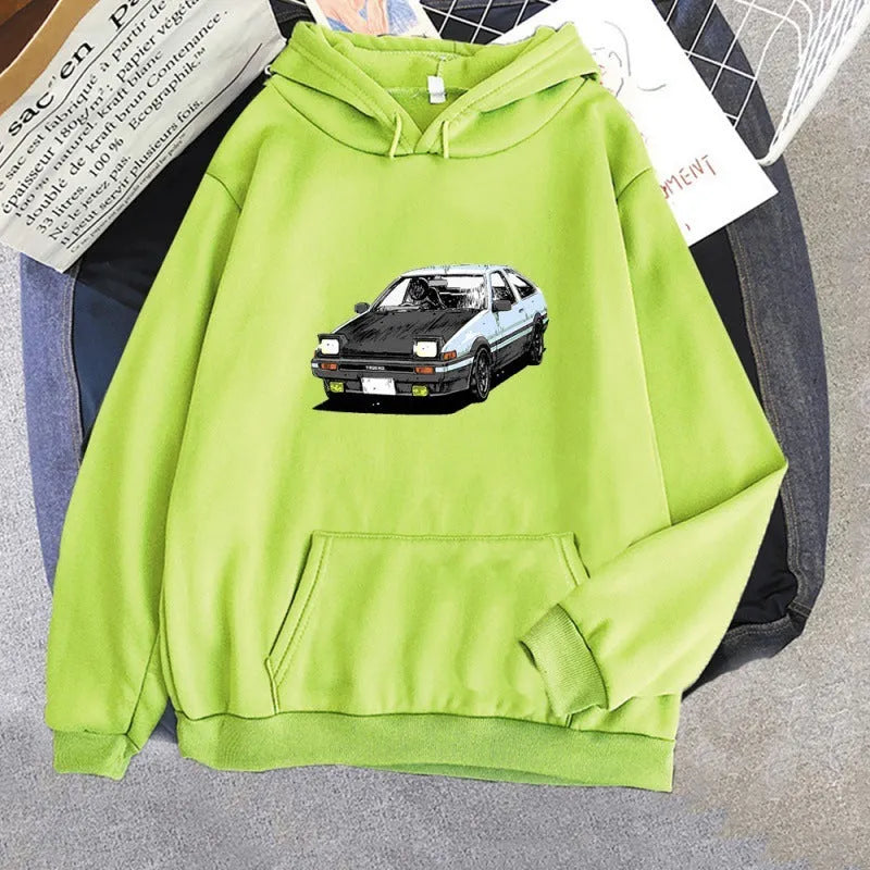 Fashion retro hoodie for men and women in metal silk fabric with three-quarter sleeves, available in multiple colours