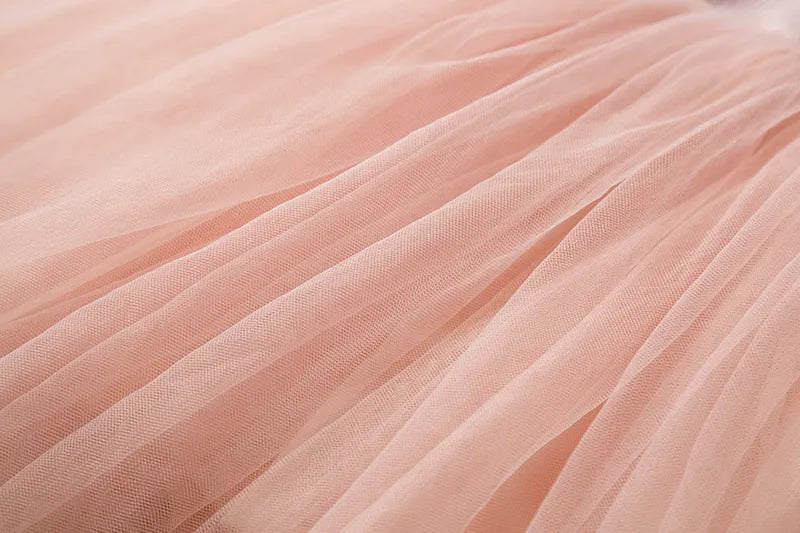 Baby girls long sleeve lace tutu dress in black, pink or white for christening and birthday parties