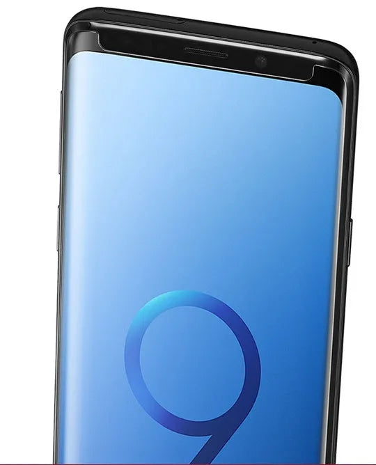 Tempered glass screen protector for Samsung Galaxy with anti-fingerprint and HD features
