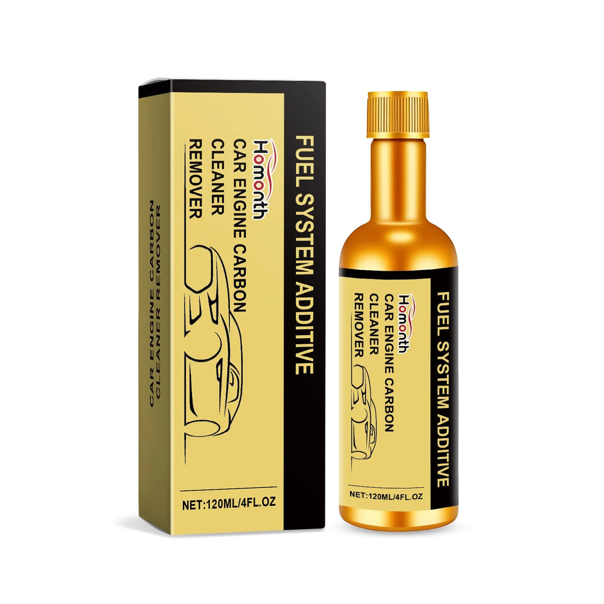 120ml car engine carbon cleaning remover bottle for fuel system
