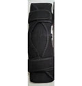 Black and white knee pads for patella joint protection outdoor sports