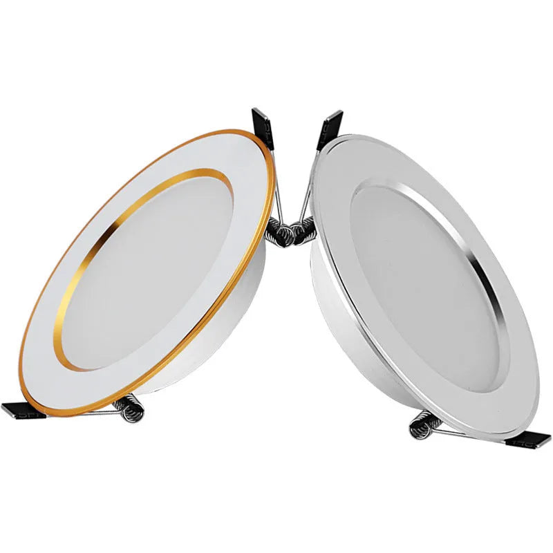 Anti-fog straw hat LED downlight spotlight with aluminium shell in multiple size options.