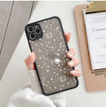 Star universe patterned iPhone case with shock absorption protection for multiple iPhone models