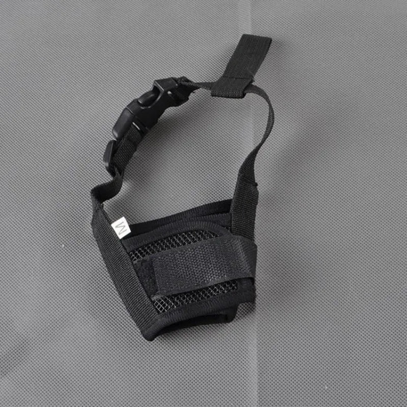 Adjustable plastic basket dog muzzle in various colours and sizes for biting control
