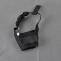 Adjustable plastic basket dog muzzle in various colours and sizes for biting control