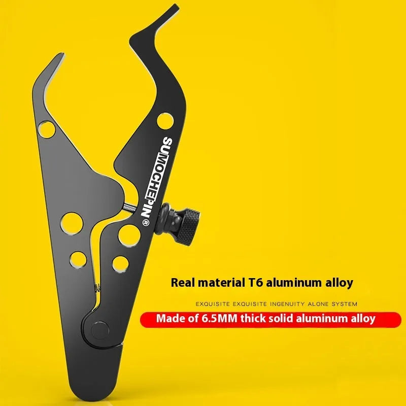 Electric motorcycle cruise control throttle clip in aluminium alloy and PC with screw-fixed design