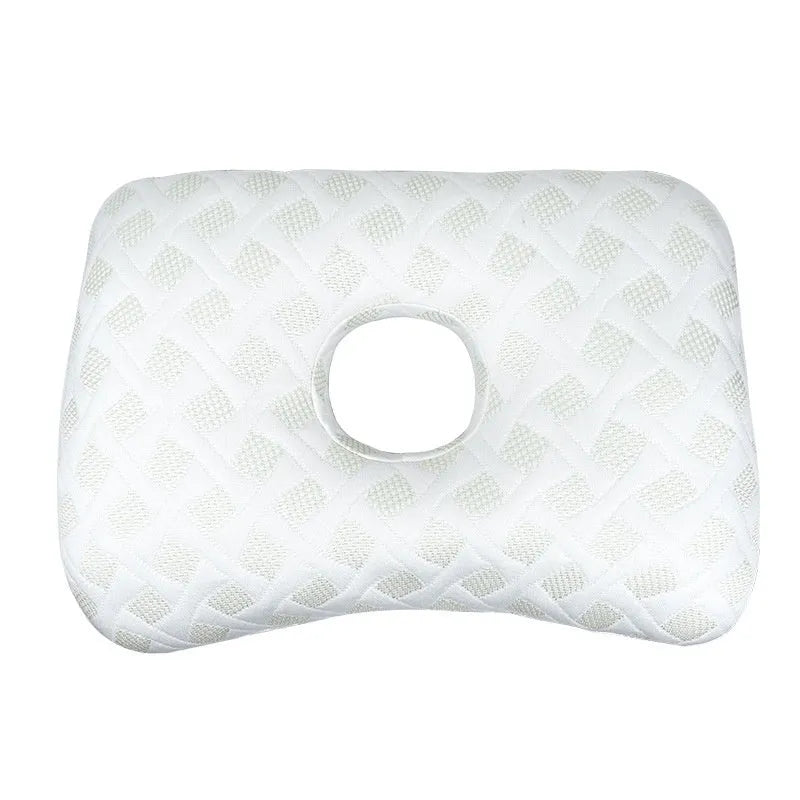 Beauty salon single hole ear pillow in new Chinese style, shown in a grey colour.