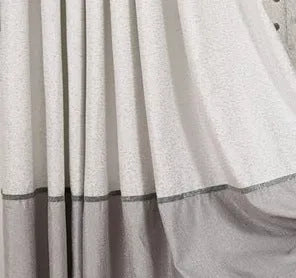 Single panel blackout curtain showing size options and hook, Korean hook, and ring hanging styles