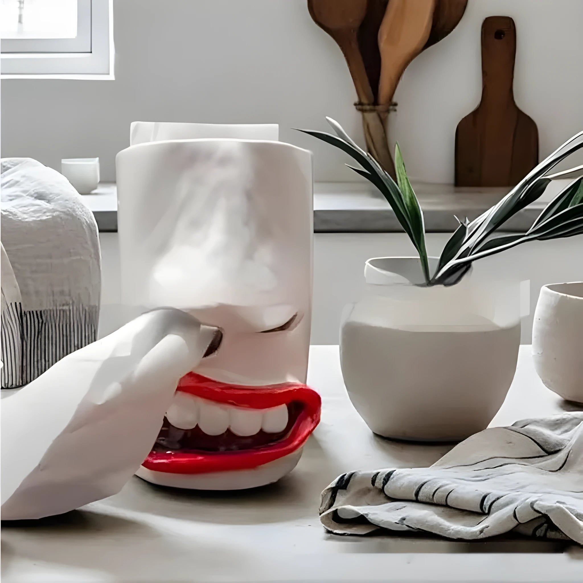Resin tissue box holder with American style design in funny tissue paper holder colour
