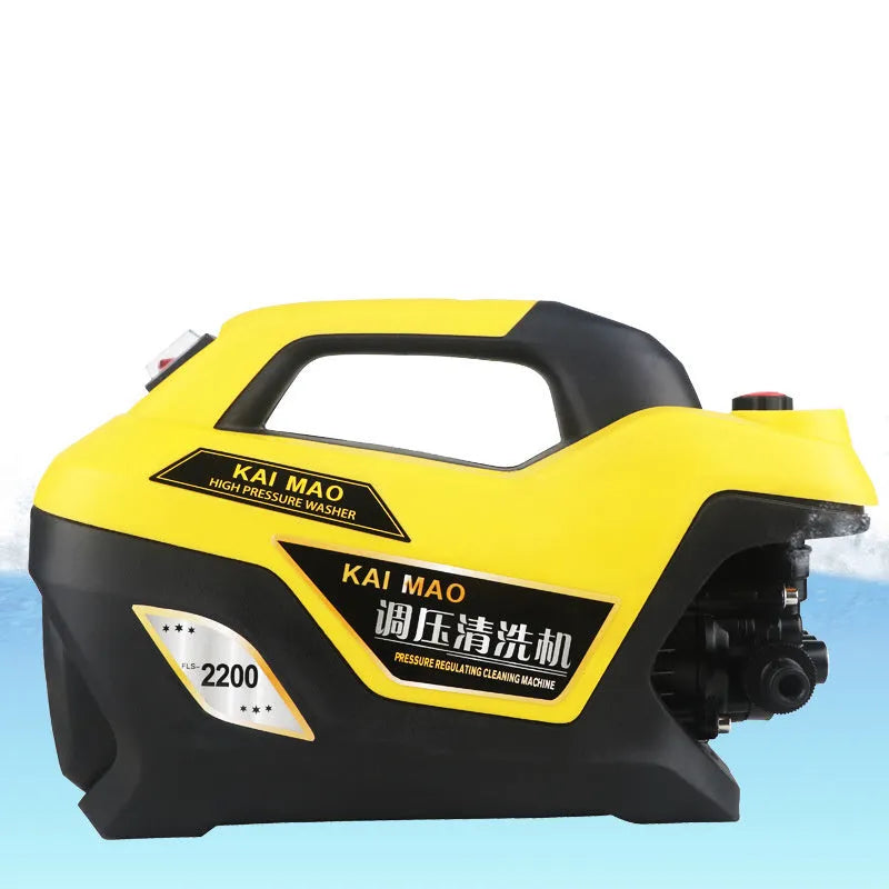 Compact adjustable pressure washer with induction motor 1100W 12L/min 0-15MPa 7m hose foam pot Basic Edition EU plug
