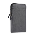 Solid colour waterproof neoprene waist bag with cross-body strap for Apple, Huawei or Samsung smartphones.