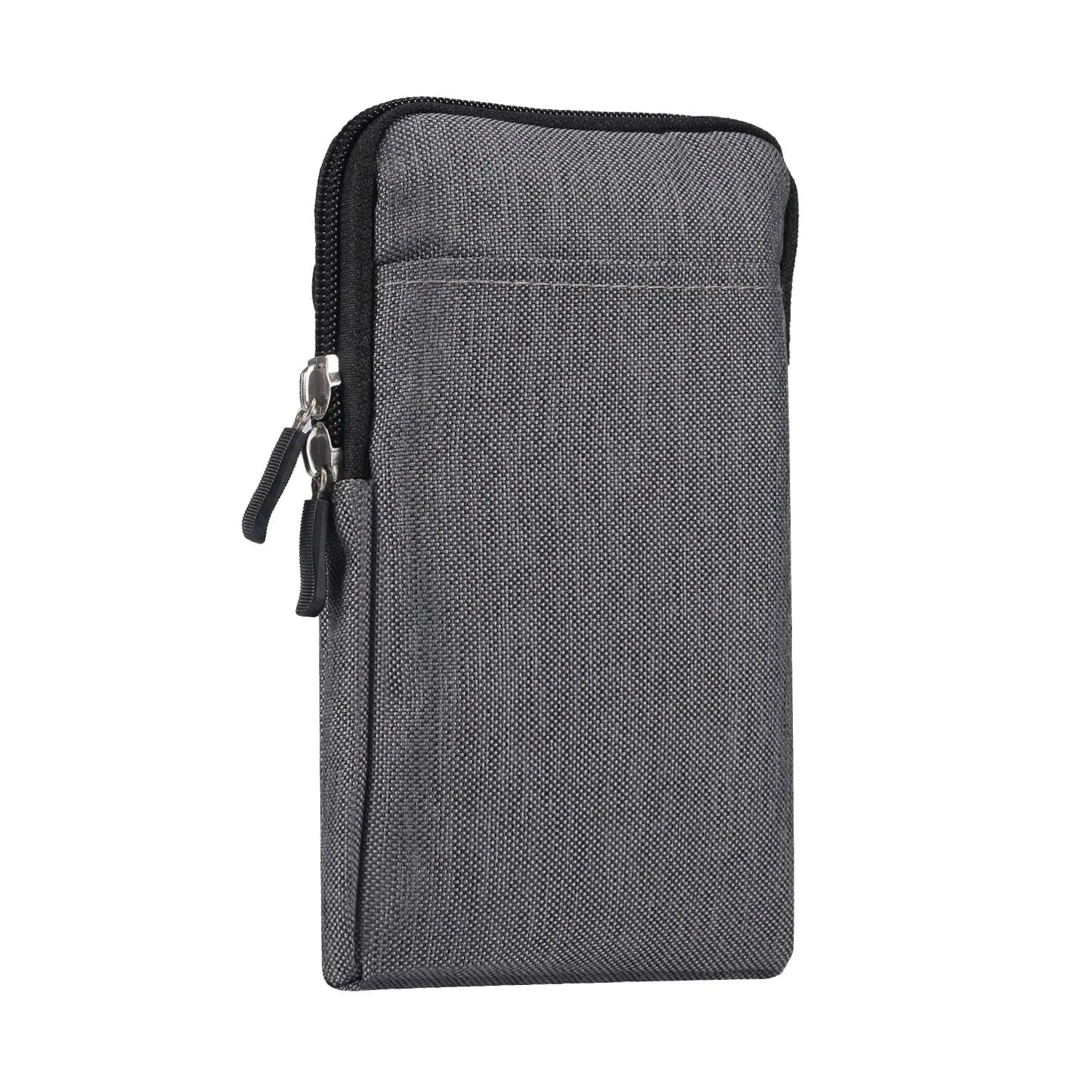 Solid colour waterproof neoprene waist bag with cross-body strap for Apple, Huawei or Samsung smartphones.