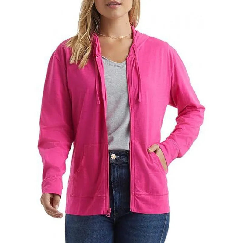 Loose fit solid colour sports hoodie in polyester shown in multiple colour options