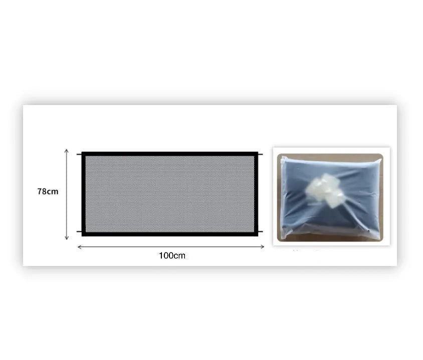 Portable folding cloth dog quarantine fence in small size 110x72cm or large size 180x72cm