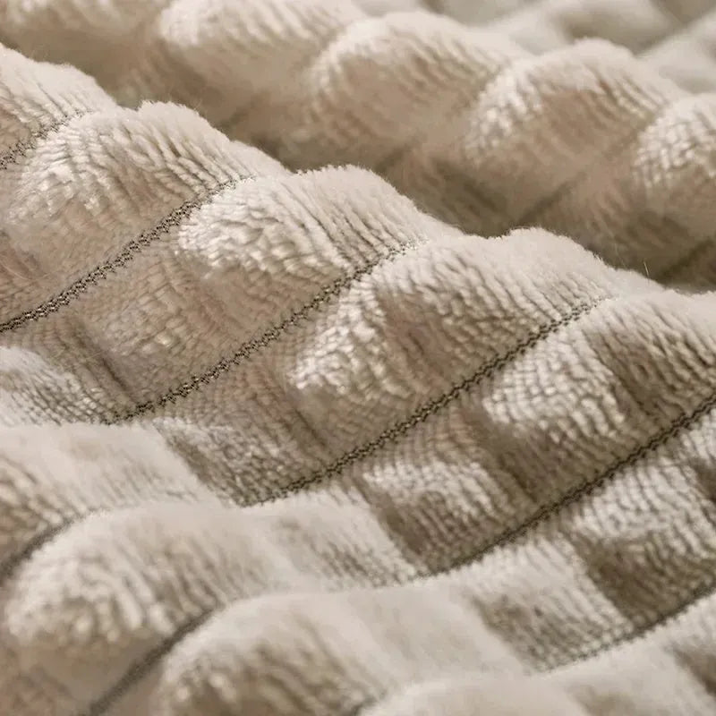 Coffee-coloured fleece dog bed with a detachable cushion, shown in a large size suitable for a big dog.
