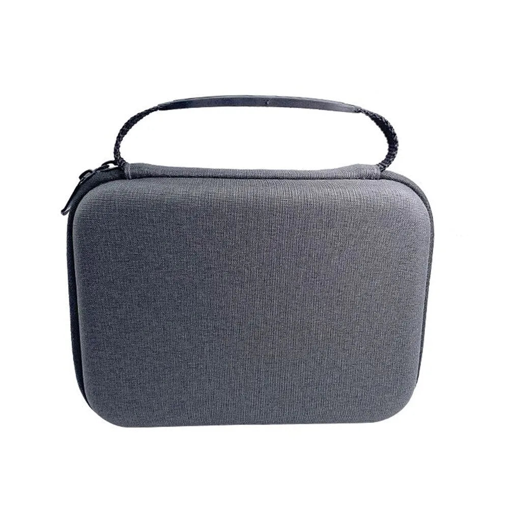 Gray cloth storage bag for intelligent mobile PTZ stabilizer and accessories with thermal transfer finish