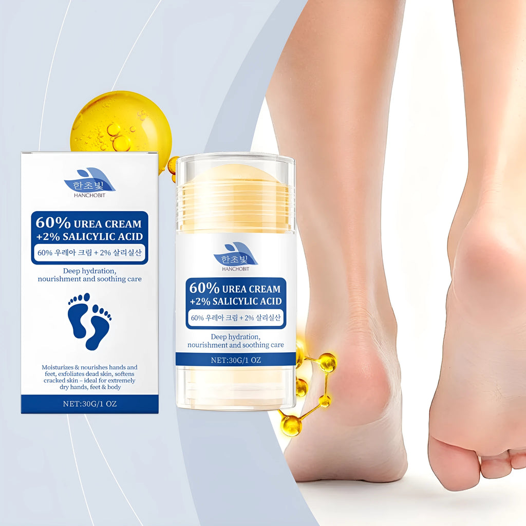 Heel repair moisturising cream 30g with urea salicylic acid aloe vitamin E for dry cracked feet