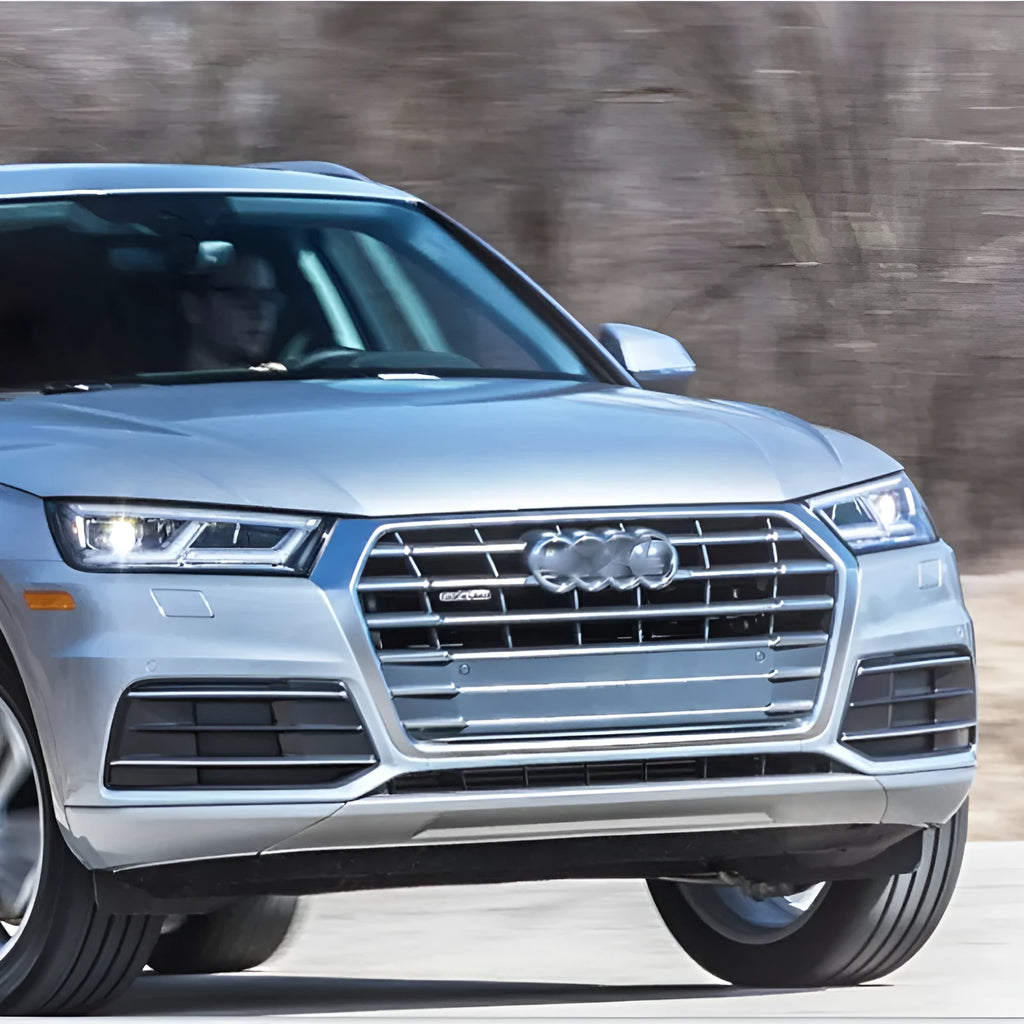 Audi Q5 front bumper lower grille replacement part with ABS construction for 2018-2022 models