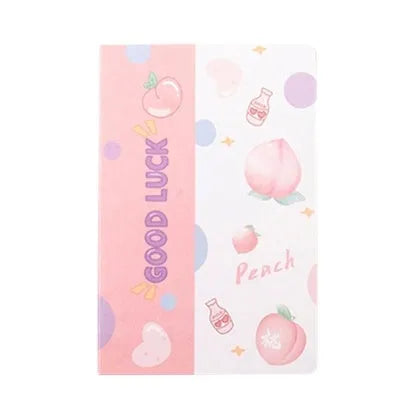 Cartoon A5 notebook with 30 sheets showing colourful character illustrations on cover