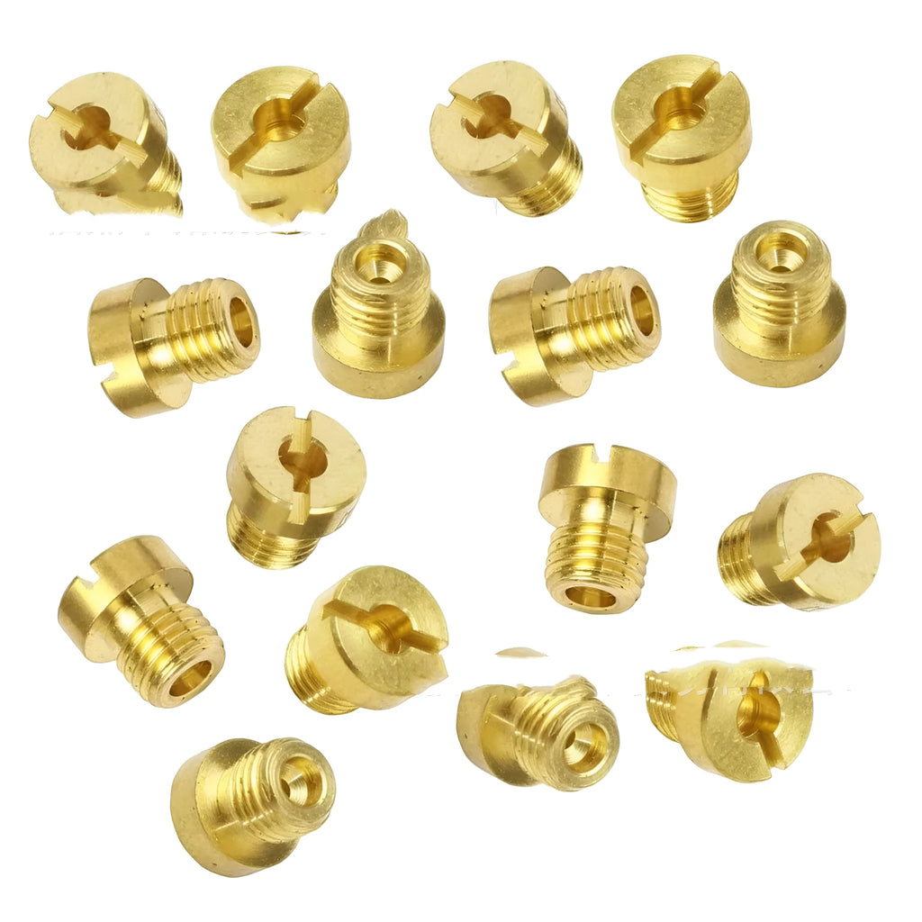 Brass carburettor main jet with M6 thread for Derotto PHBN PHVA models