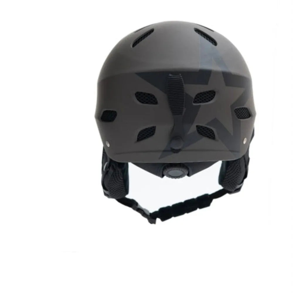 Men's protective snow helmet with EPS and ABS construction for skiing equipment