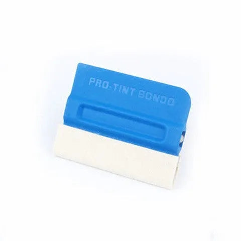 Car colour changing film tool scraper with ABS plastic handle and choice of four scraping surfaces