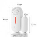 WiFi door magnetic sensor alarm with wireless connectivity and sound/light alerts for smart home security
