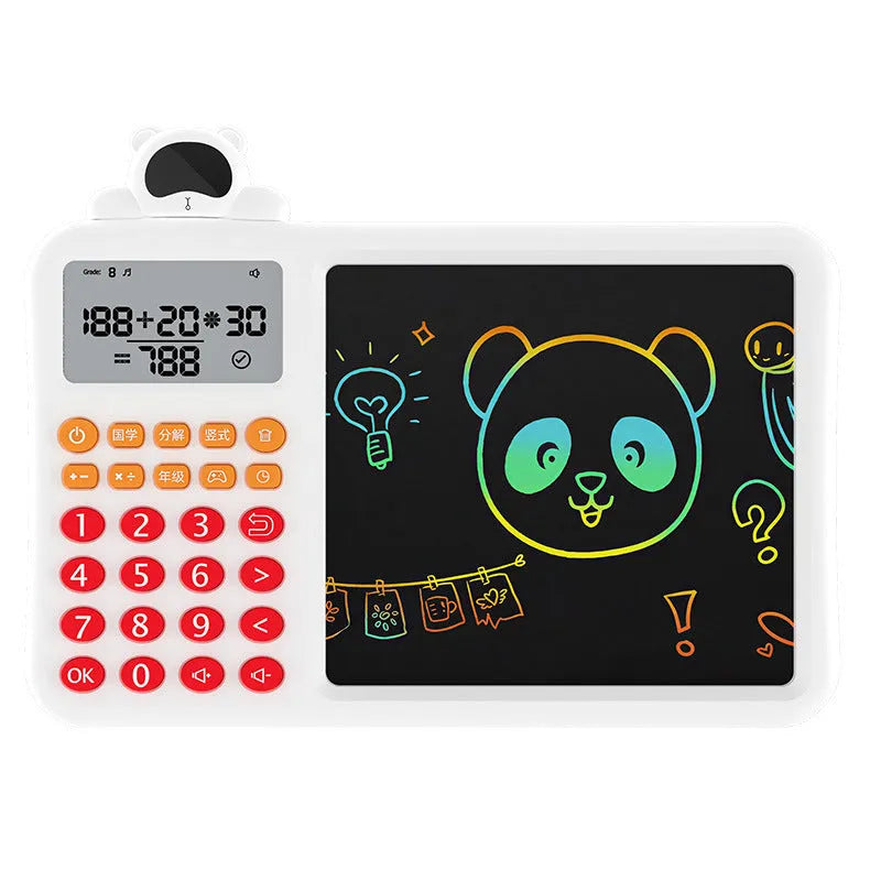 Elementary school student intelligent oral arithmetic training learning machine in astronaut English version, ABS body, USB rechargeable