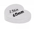 Wood pulp paper painting sponge set with heart, round, and square shaped blanks for fountain pen ink testing