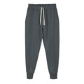 Men's casual trousers with ankle drawstring in polyester cotton fabric available in five colours