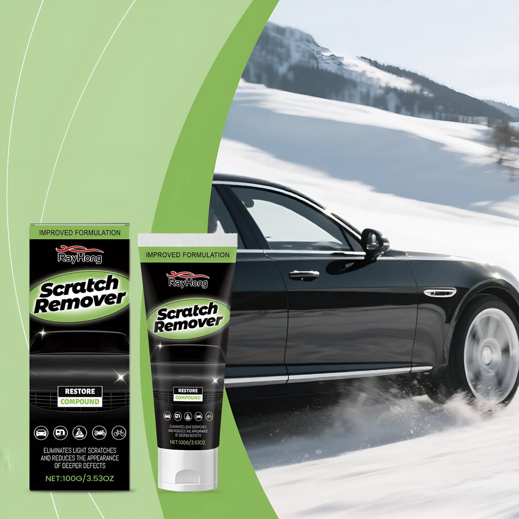100g tube of car paint scratch recovery cream with calcium carbonate formula for automotive scratch removal